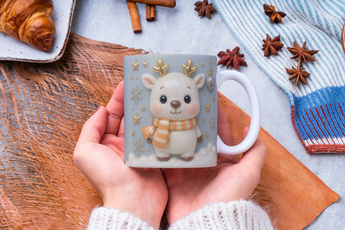 Kaffeetasse rentier süß - rentier,