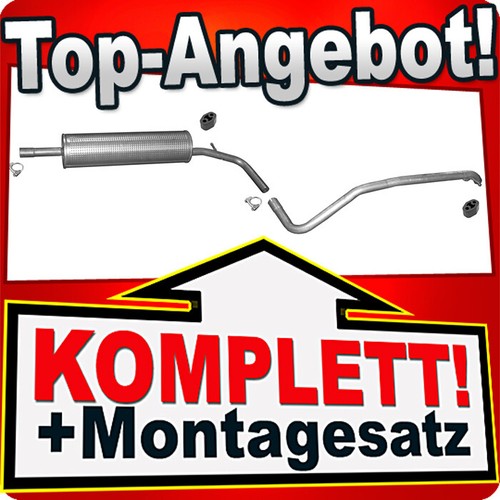Auspuff für seat mii - auspuff,