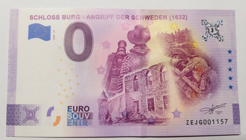 Fehldruck euro schein - 0,