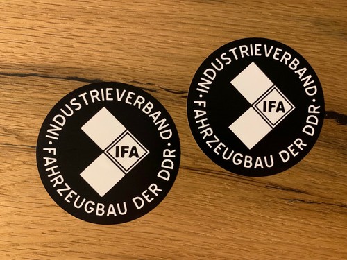 Ifa aufkleber veb osten ddr - 2x,