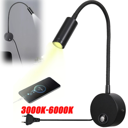 Dimmbar led leselampe - leselampe, flexibel