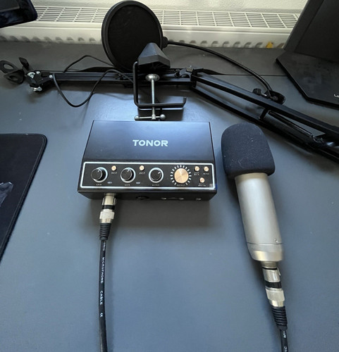 Rode nt1 mit einem tonor - rode, nt1-a