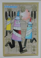 Jim Avignon, Siebdruck, "Allee