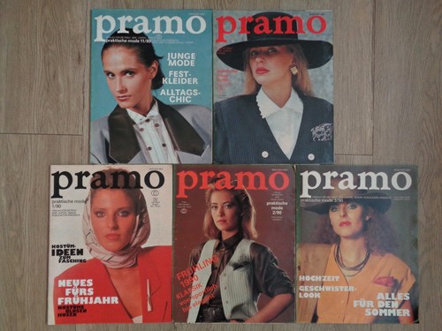 Ddr modezeitschrift - 5x,