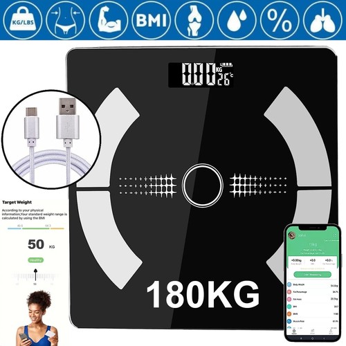 180kg digitale personenwaage - 180kg,