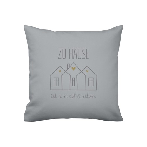 Kissenbezug zuhause ist - kissenbezug, am