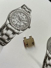 Rolex Pearlmaster Glied - Ersatzglied für 34mm Uhr - 750 massiv Weissgold -81319