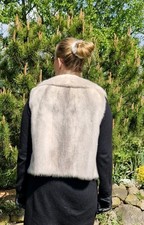 Weste echt Pelz Nerz Gr. L XL