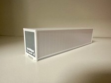 Herpa 40‘ Highcube Reefer Container Unbedruckt / Weiß (Ex Wenk Hamburg)