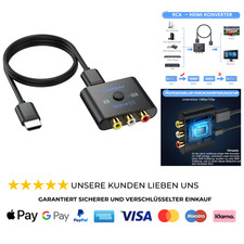 CAMWAY RCA auf HDMI Adapter