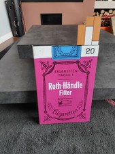 PLV WERBUNG ZIGARETTE ROTH