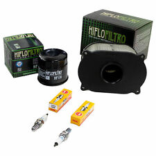Wartung Set für Suzuki SV 650 AV SV650 S 1999-02 Luftfilter Ölfilter Zündkerzen