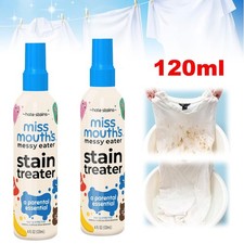 2 Stück Miss Mouths Messy Eater Fleckenentfernungsspray 120 ml Fleckenentferner