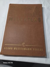 Diercke Weltatlas Georg Westermann Verlag aus 1969 Guter Zustand Vintage