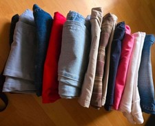 Jeans & Stoffhosen für Upcycling, Patchwork & Bastelprojekte Set 13 Stk.