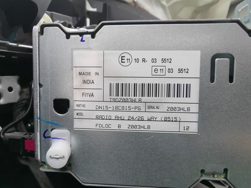 Dn1518c815pg audio system ford - audio,