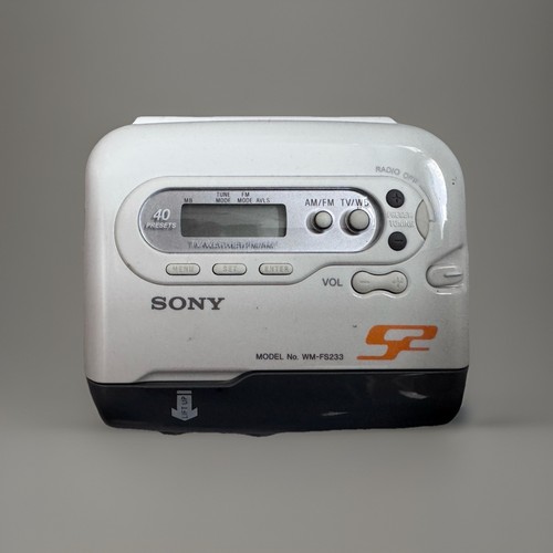 Sony fs233 sportradio - s2,