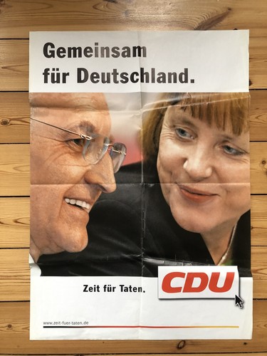 Cdu wahlplakat 2002 - cdu,