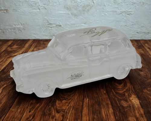 Vintage kristallglas auto - kristallglas,