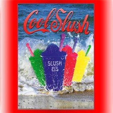 Cool Slush Eis Werbung A1