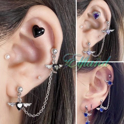 Piercing helix knorpel doppel - helix,