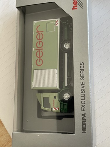 Herpa geiger lkw h0 - herpa,