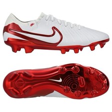 Gr. 40,5 NIKE TIEMPO LEGEND 10 ELITE FG CHROMATIC - WEISS/MULTICOLOR