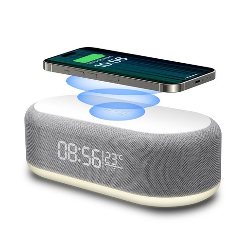Digitaler radiowecker mit - digitaler,
