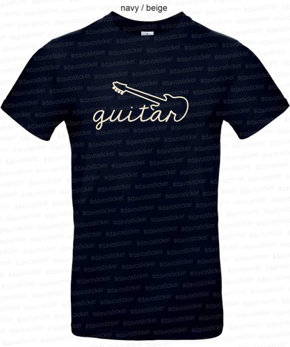 Shirt guitar gitarre - t-shirt, e-gitarre