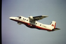 DORNIER 228 Flugzeug (G-BMMR) - Original 35mm DIA (1992)