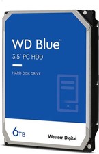 Western Digital WD Blue 6TB HDD 3.5 Zoll interne Festplatte 5400rpm SATA3 6G SMR