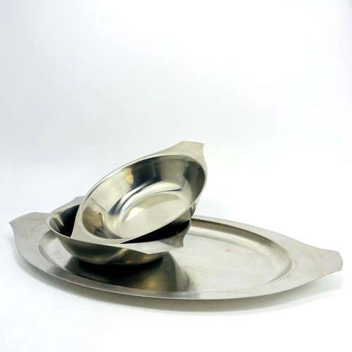 Edelstahl servierplatte cm - edelstahl,