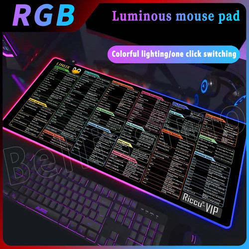 Xxl rgb mousepad gaming mouse - xxl,