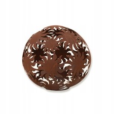 Rostkugel Edelrost Dekokugel Kugel 40 cm Bandeisen Gartendeko Rost Metall Sonne