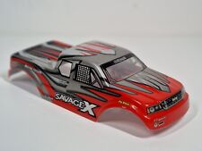 Amewi S-Track V2 Rc Monstertruck 1:12 Karosserie Rot 22176 Ersatzteile Zubehör