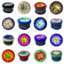 Wollbiene Aura Cotton Bobbel 200g Farbverlauf 100% Baumwolle 800m LL Stricken