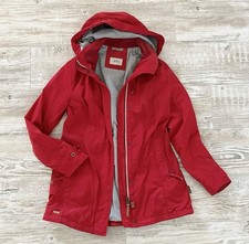 Camel active Damen Wetterjacke rot Gore-Tex wasserdicht Gr.36 Kapuze wie Neu 