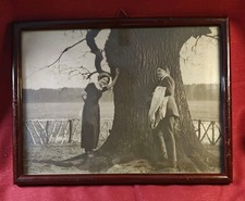 schwarz weiß Foto, Bilderrahmen, verglast, Vintage, Deko, Dekoration, Dekorativ