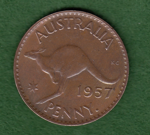 Australien 1957 penny - 1957,