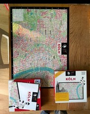 Puzzle Map Köln - XXL  500 Teile Stadtplan - Neu & OVP - Geschenk Cologne Spiel