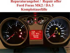 Ford Focus MK2 Tachoreparatur Kombiinstrument Komplettausfall Div. Fehler