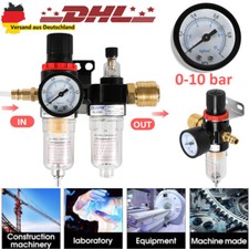 Druckluft Wartungseinheit-Druckminderer Wasserabscheider Öler Filter Kompressor