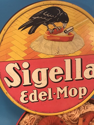Alte blechdose sigella edel - alte,