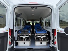 Stollenwerk Fahrtrage 3600 mit Untergestell RTW/KTW – funktionsfähig