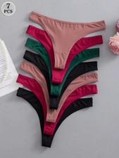 7er Pack nahtlose Bikini-Slips