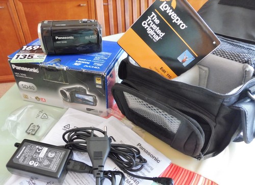 Panasonic hdc sd40 incl - hdc-sd40,