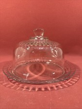 große Glas Käseglocke mit