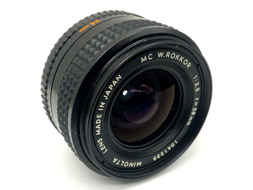 Minolta rokkor 28mm 3 5 - minolta,