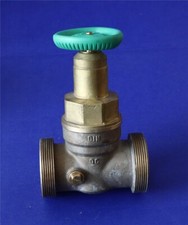 Rotguss-Kolbenventil - DN50 (2") - mit nichtsteigender Spindel - mit Entlleerung