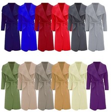 Langer Staubmantel Damen italienischer Wasserfall Promi